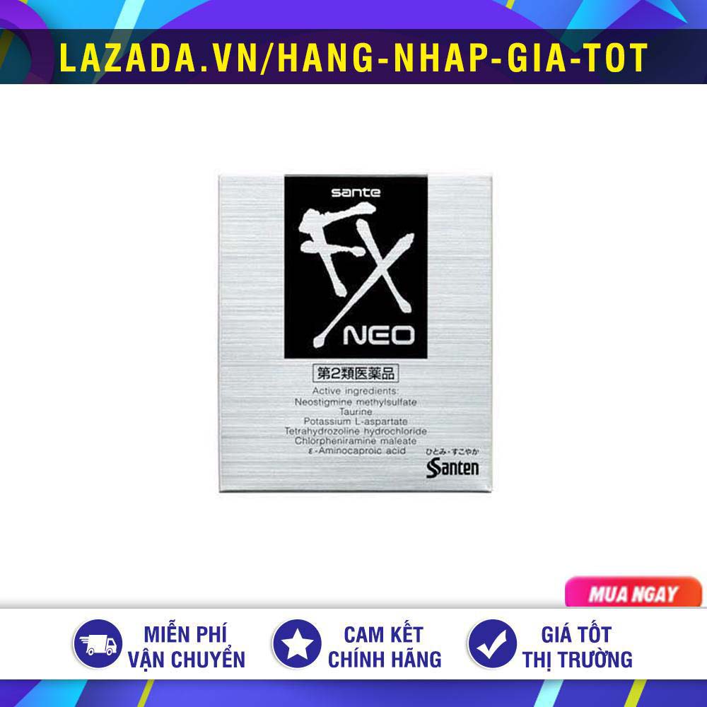 Chai nhỏ mắt sante fx neo nhật bản 12ml
