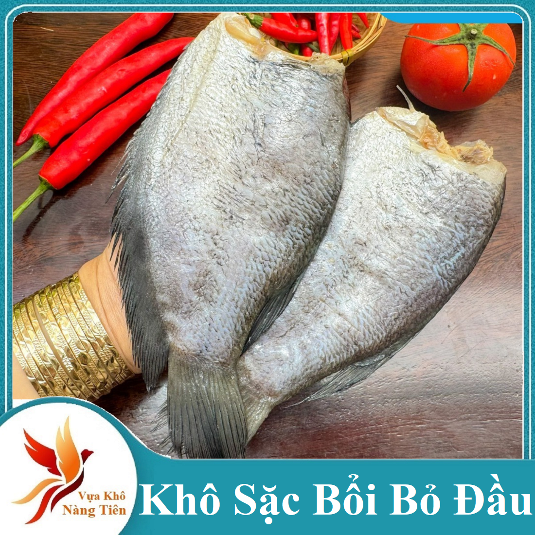 1kg Khô cá sặc rằn U Minh, Lạt vừa ăn, Con to Bỏ Đầu Thịt Béo Ú - VỰA KHÔ NÀNG TIÊN