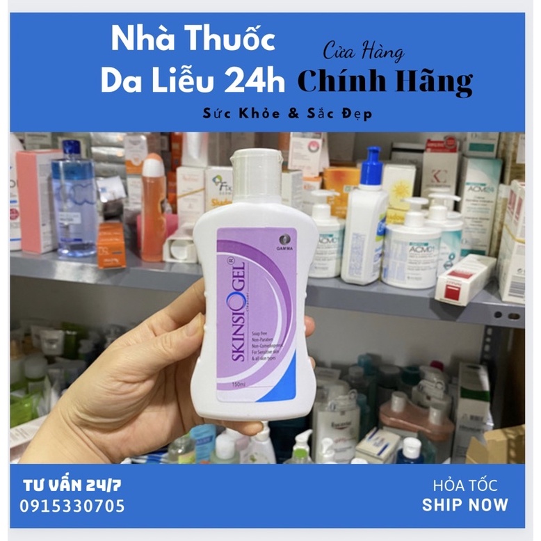 Skinsiogel cleanser-sữa rửa mặt dành cho da nhạy cảm