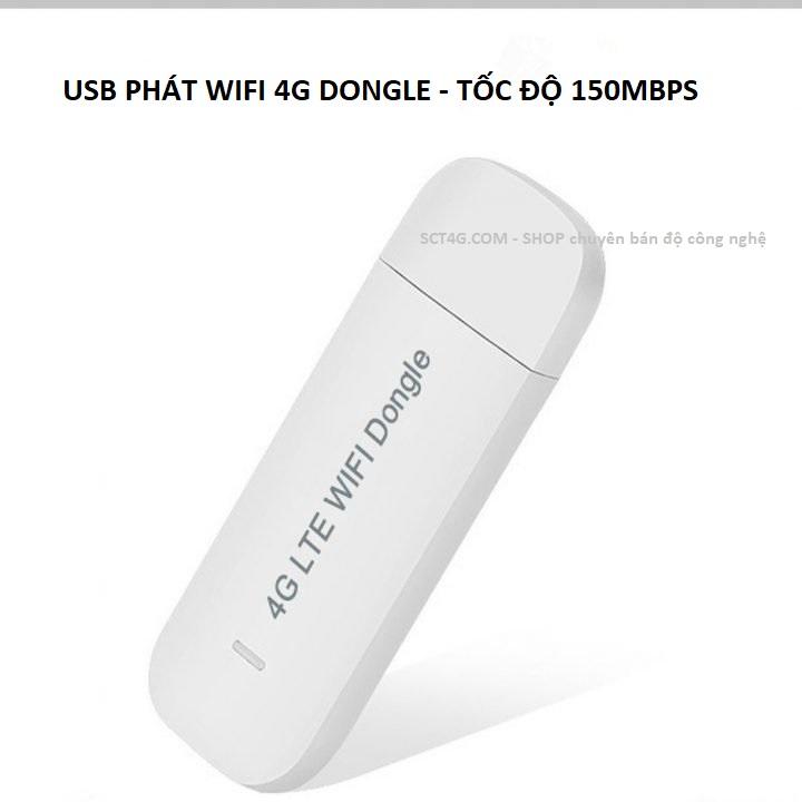 USB phát wifi từ sim 3G 4G giá tốt, USB phát wifi từ sim 3G 4G HSPA, Bảo hành 1 đổi 1, tặng kèm sim 4g data khủng từ MƯỜNG THANH ROYAL