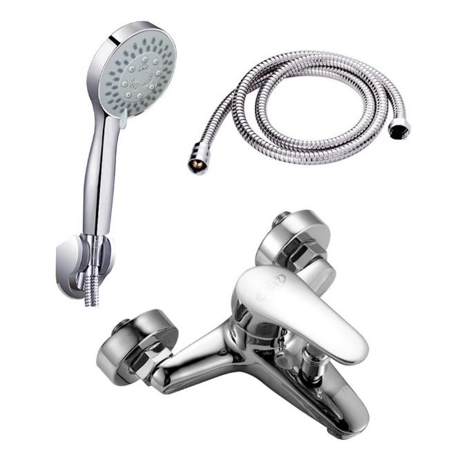 Full bộ sen tắm nóng lạnh đã bao gồm vòi sen 5 chế độ nước SNL901
