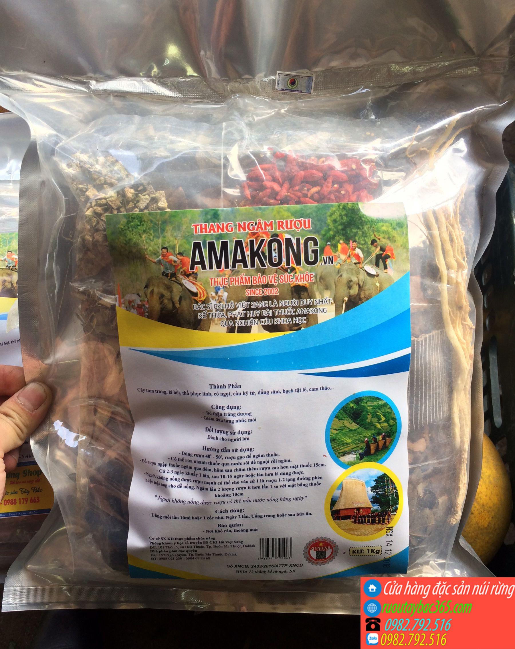 Thang amakong đặc sản tây nguyên