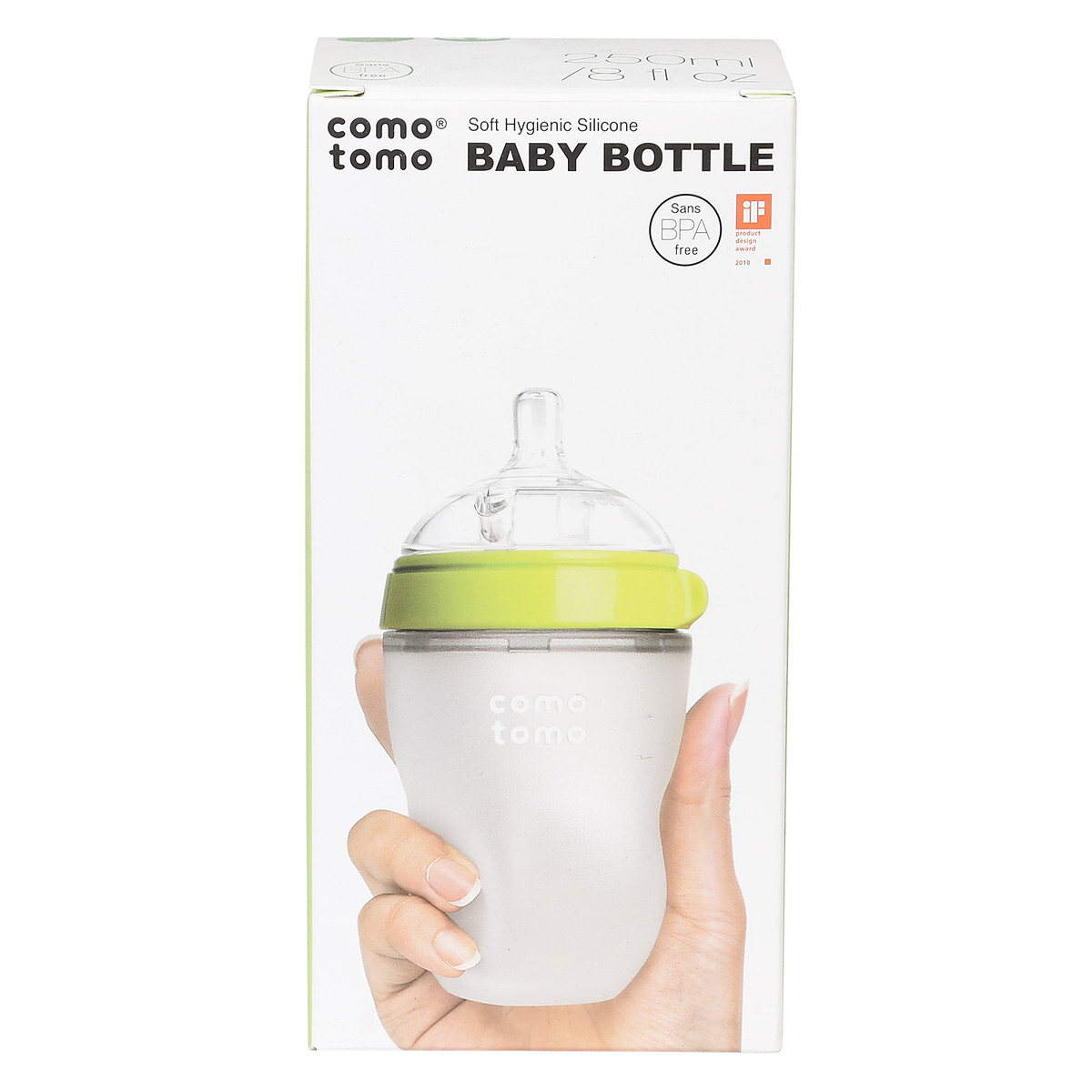 Bình sữa cho bé Comotomo chính hãng 150ml / 250ml siêu mềm - Sorakakids