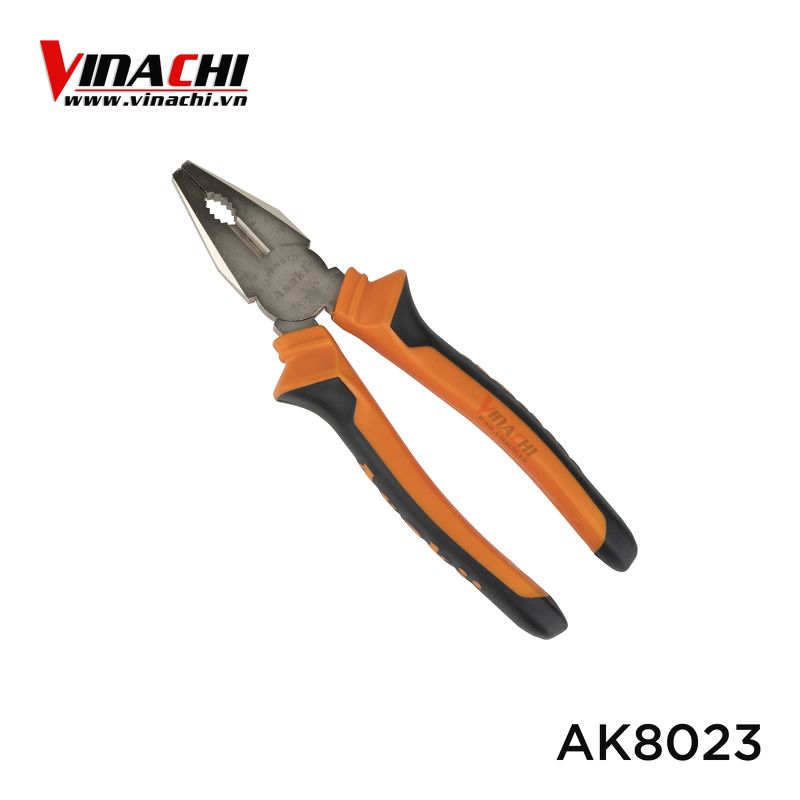 Kìm điện cách điện asaki ak8023 - 8in - 1 cái