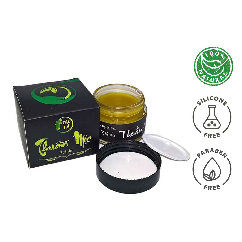 Cao lá Thuần Mộc của Thanh mộc hương 150gr hết nứt nẻ da, làm lành vết sẹo cấp ẩm da