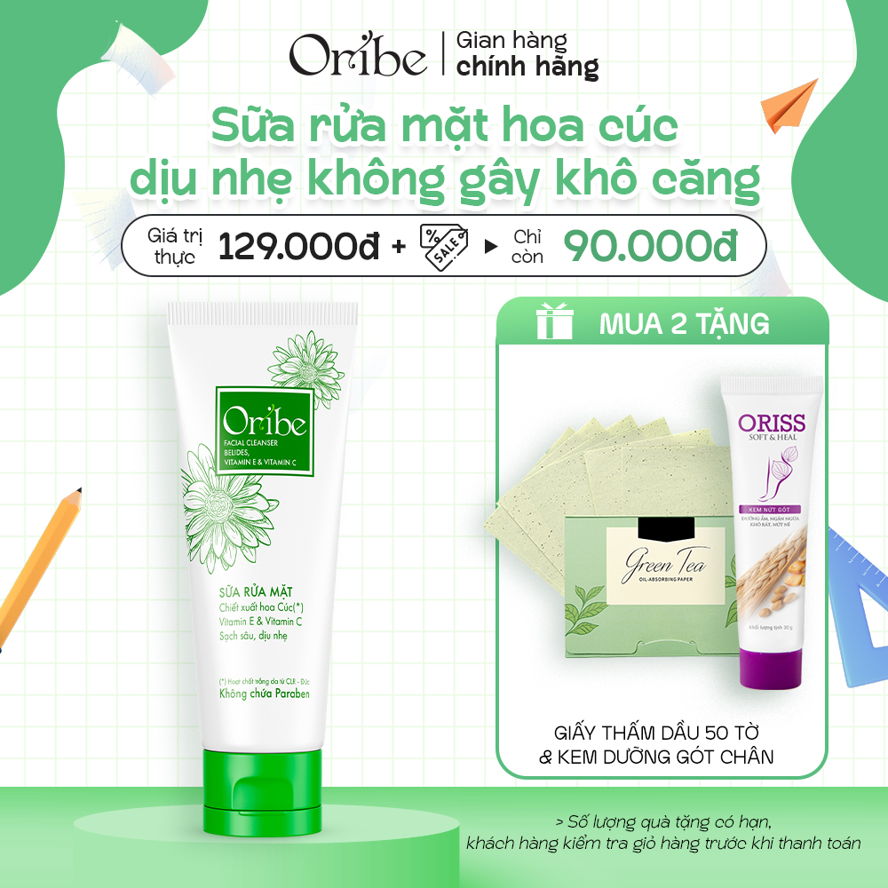 Sữa rửa mặt Oribe làm sạch dưỡng ẩm dịu nhẹ dành cho mọi loại da