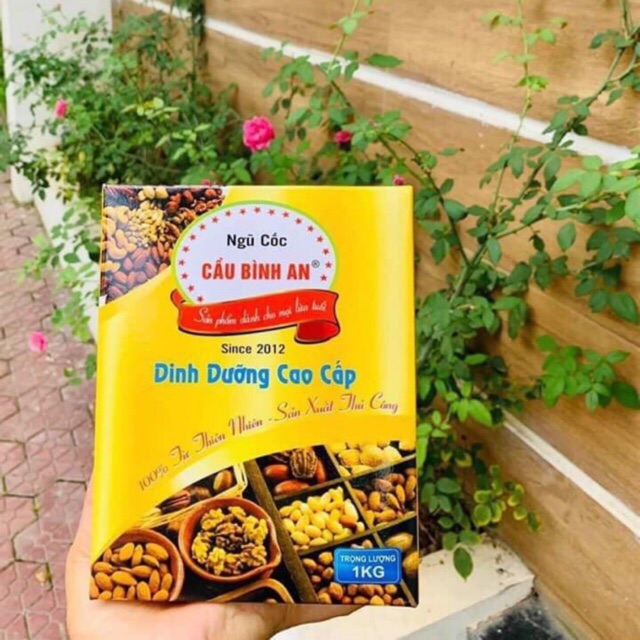 Ngũ cốc dinh dưỡng cao câp cầu bình an hộp 1kg