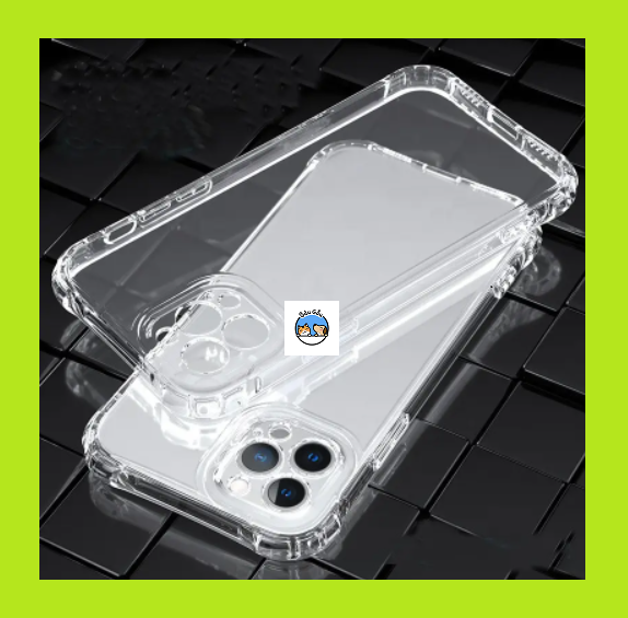Ốp lưng silicon trong suốt ip 7/7 plus/8 plus/x/xs max/11/11 pro max/12/12 pro max / 13 / 13 pro max
