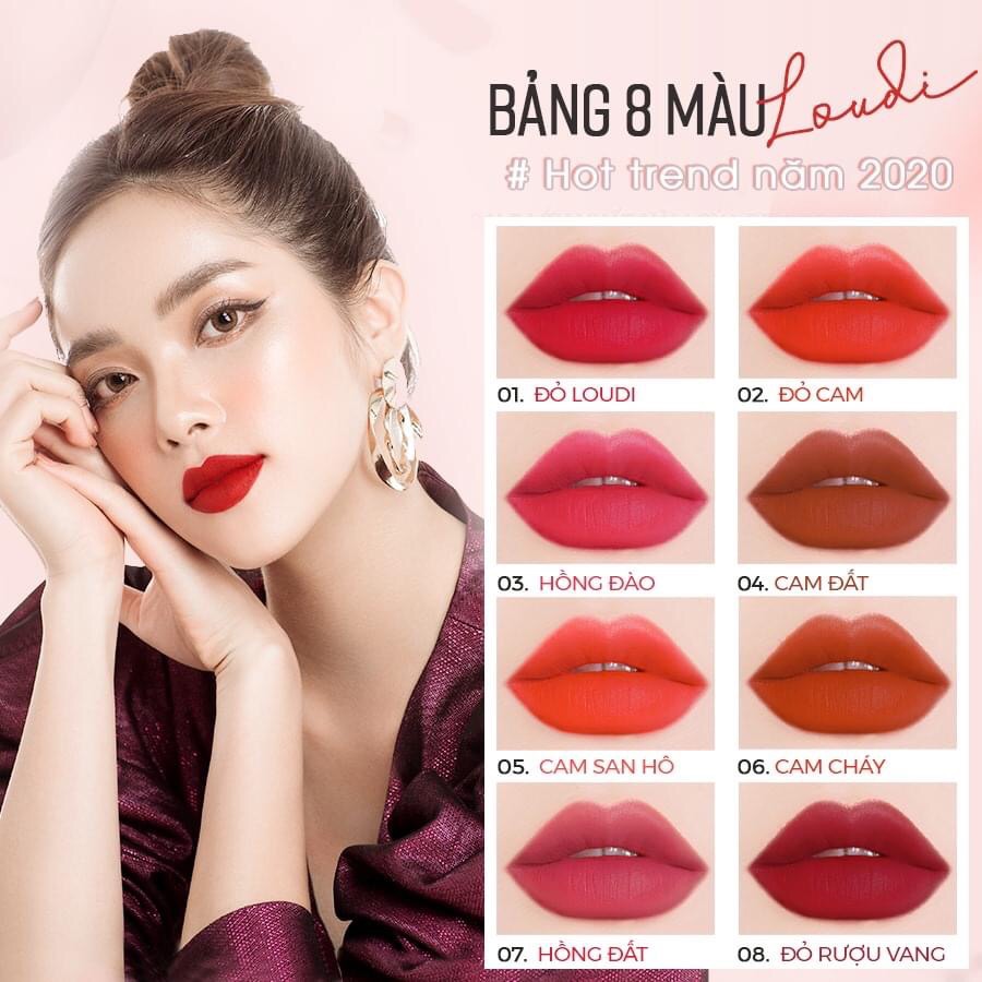 SON KEM LÌ KHÔNG CHÌ LOUDI CHÍNH HÃNG