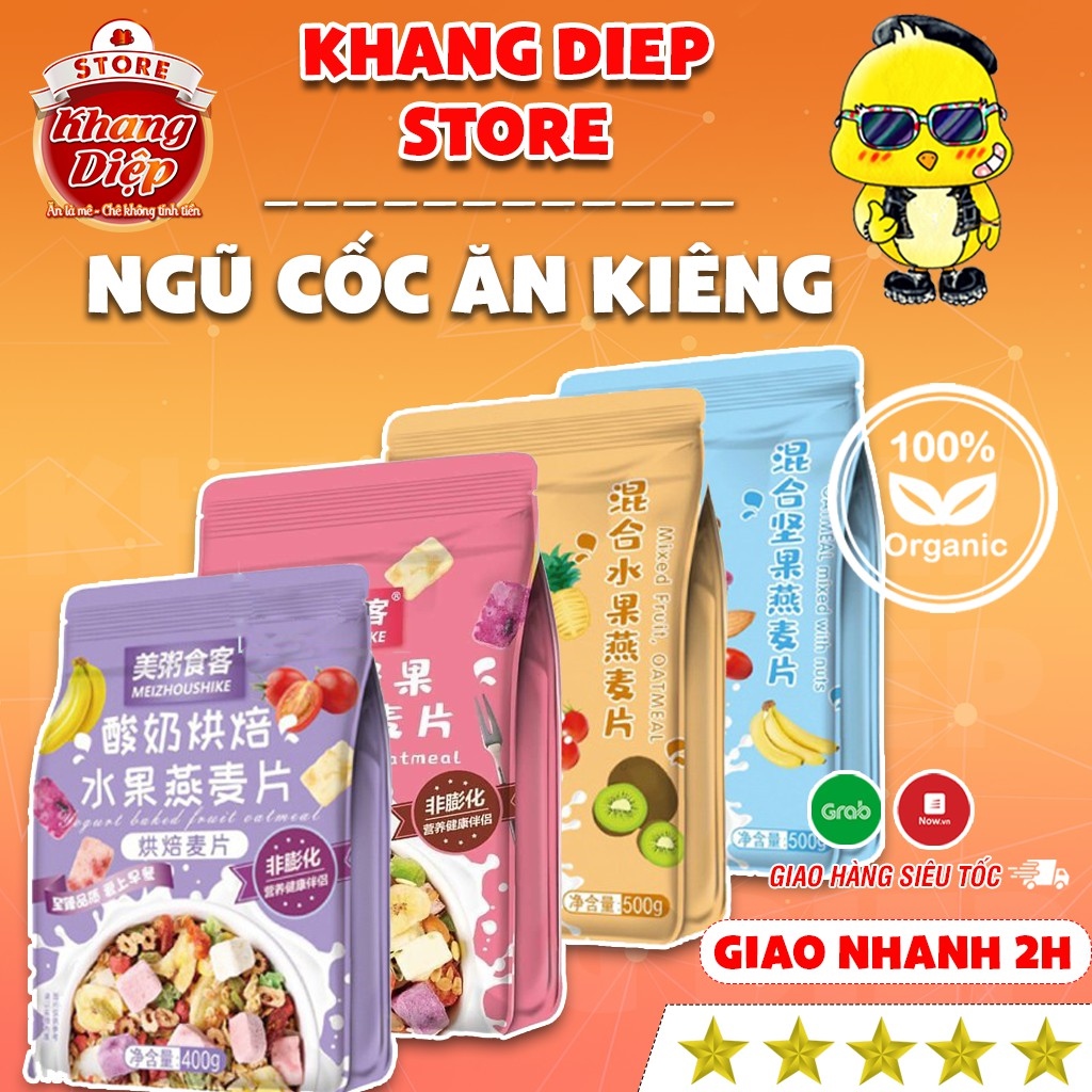 400 gam ngũ cốc sữa chua giảm cân