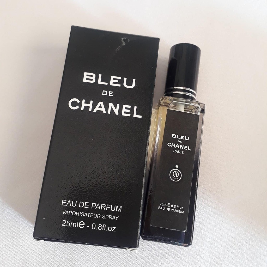 Nước hoa mini pháp h.parfum bleu chanel nam dạng xịt 25ml
