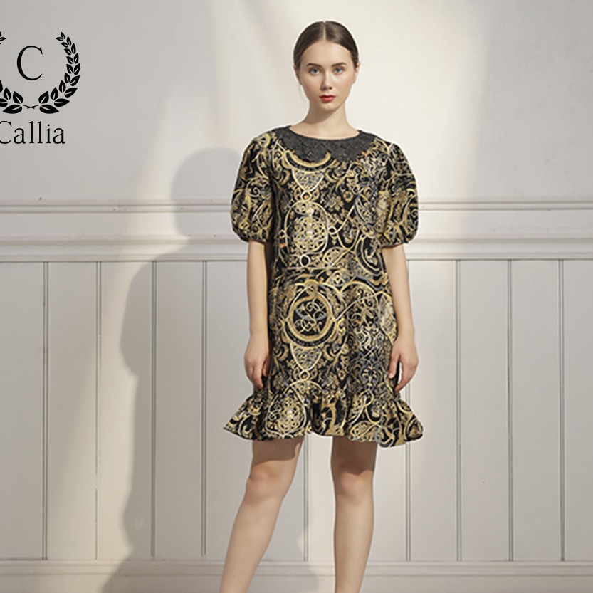 Đầm suông nữ Callia đuôi cá Judy Dress