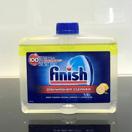Vệ sinh máy rửa bát Finish chai 250ml