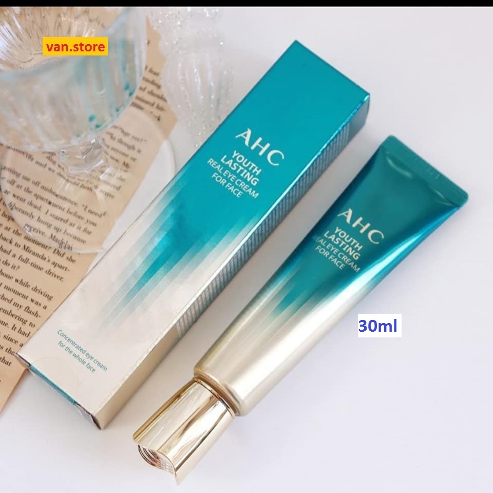 [HCM][New 2021] Kem Mắt AHC Ageless Real Eye Cream For Face 30ml - Hàn Quốc