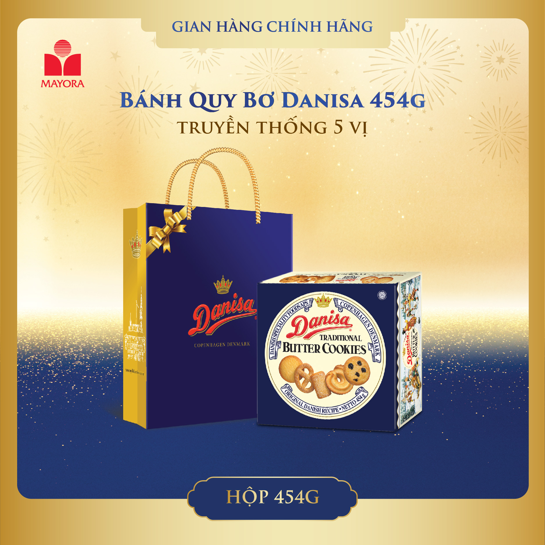 Bánh quy bơ danisa hộp 454g