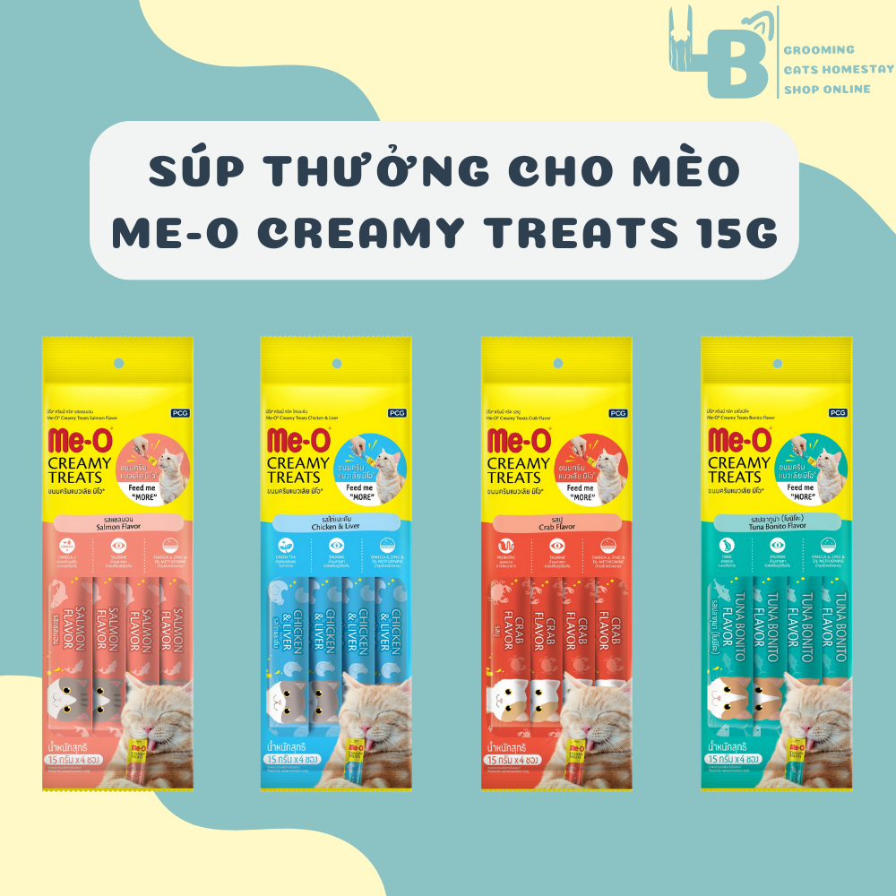 Súp thưởng ME-O cho mèo 15g