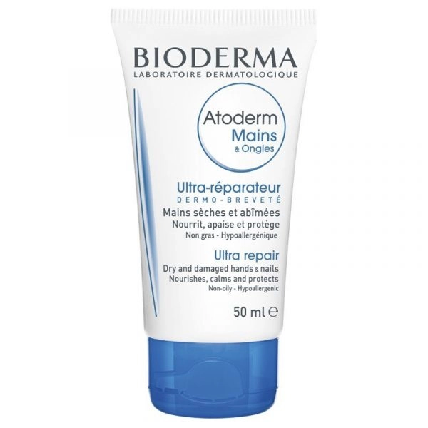 Kem Dưỡng Da Tay Bioderma Atoderm Mains Ongles 50ml - Pháp