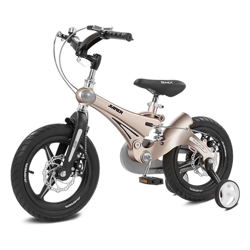 Xe Đạp Trẻ Em Cao Cấp JIANER J9 giảm xóc vành đúc 16 inch cho bé 2-5 tuổi