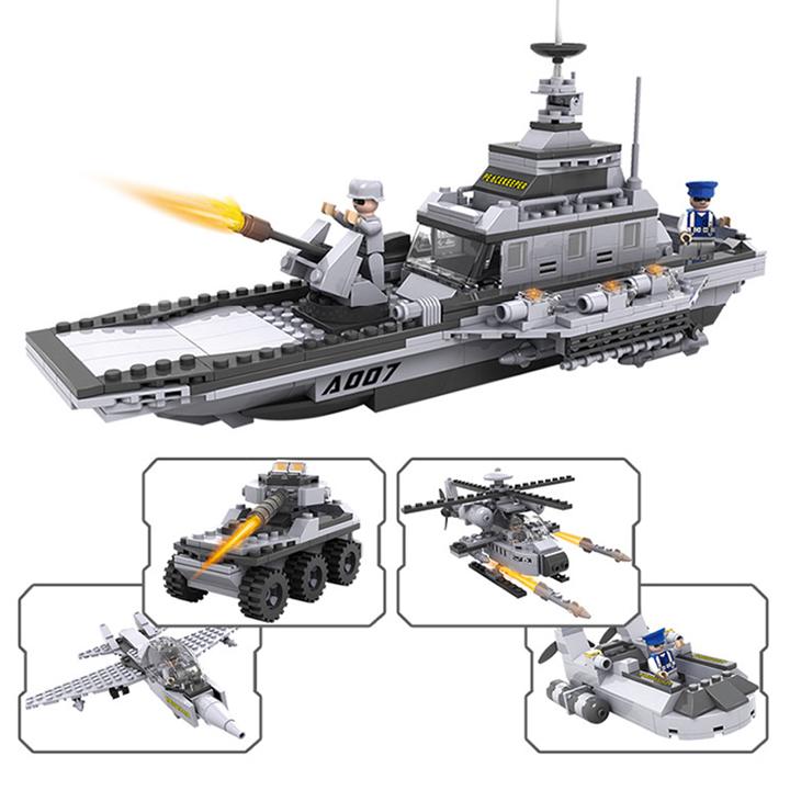 Đồ Chơi Lego Xếp Hình Tàu Chiến 8 In 1
