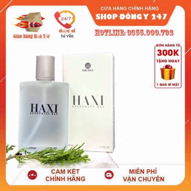 ✅ xịt khử mùi cơ thể haxi