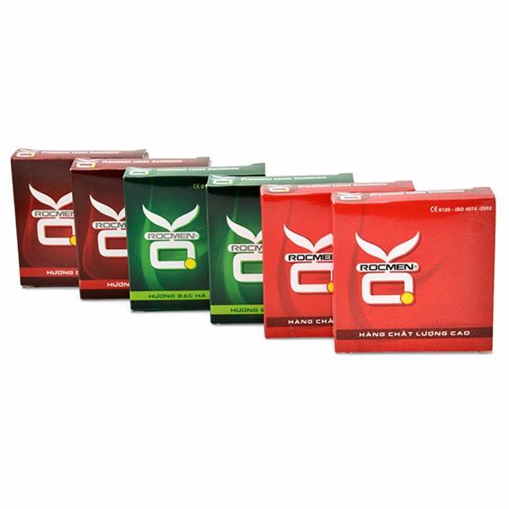 [HCM]Combo 6 hộp Bao cao su OKrm các loại 18 chiếc