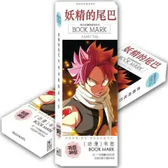 Bookmark Fairy tail hộp ảnh đánh dấu sách 36 tấm anime chibi