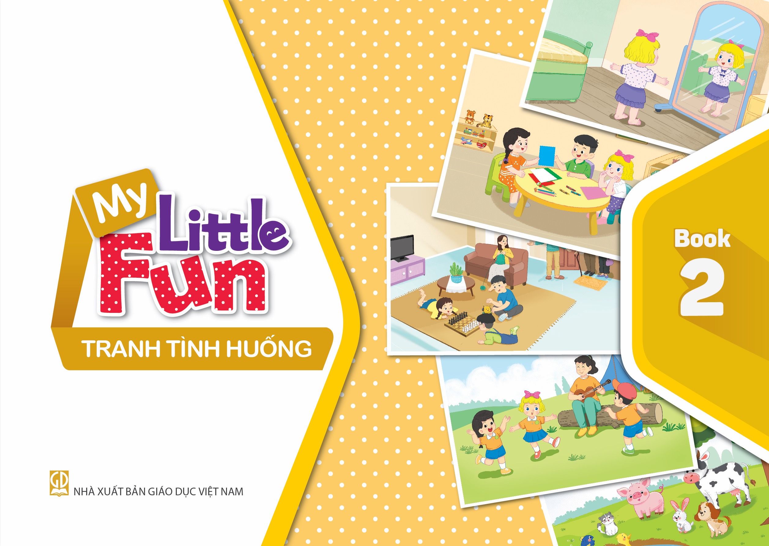 Edubook - bộ tranh tình huống my little fun book 2