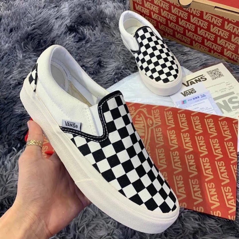 Giày ⚡️Tổng Kho⚡️ Giày Lười Slipon nam nữ hàng cao cấp Full Box BiIl