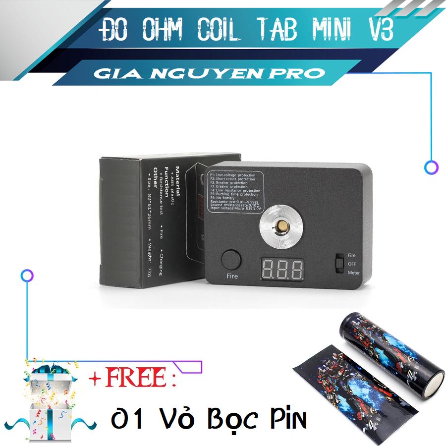 Dụng Cụ Đo Ohm Điện Tử 521 TAB Mini V3  GNP0159 + Quà Tặng