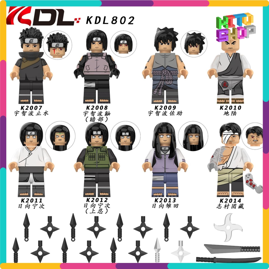 Đồ Chơi Xếp Hình Lego Minifigures Mô Hình Nhân Vật Naruto Nhiều Mẫu KDL802