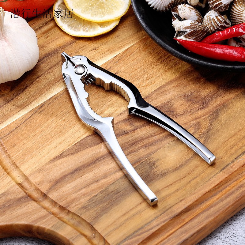 Dụng cụ kẹp càng cua, ghẹ và tách sò huyết inox siêu bền cao cấp - cho khách xem hàng