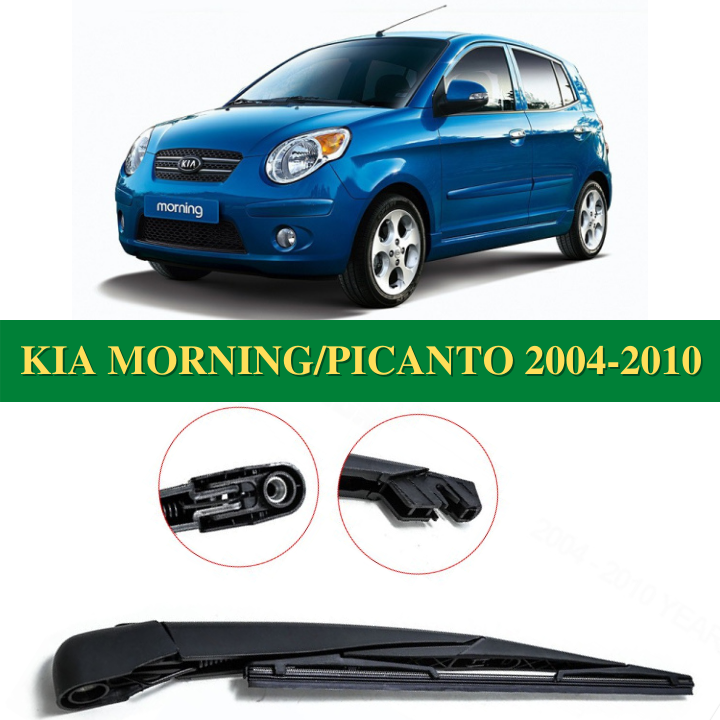 Bộ Cần Gạt Mưa Sau Cho Xe KIA Morning, Kia Picanto 2004-2010
