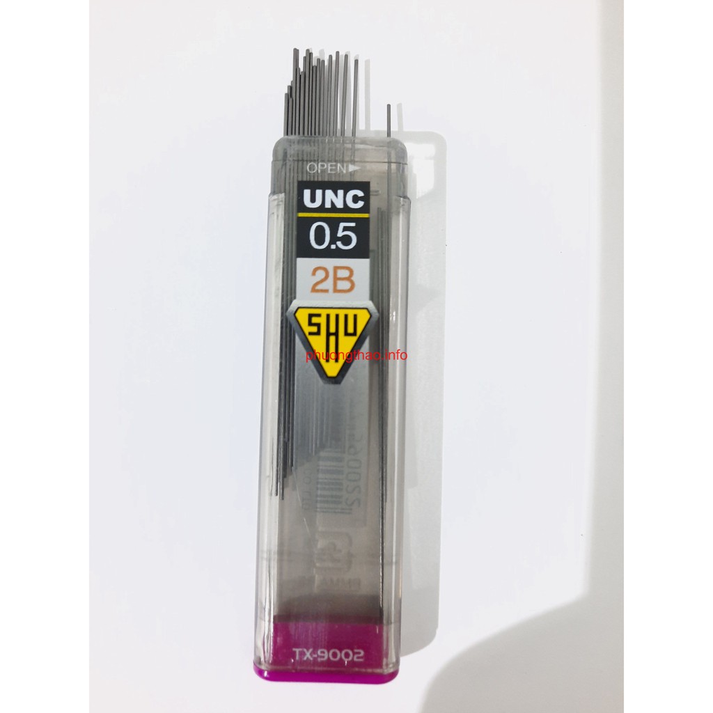 Ruột bút chì kim 2b 0.5mm, 0.7 mm.