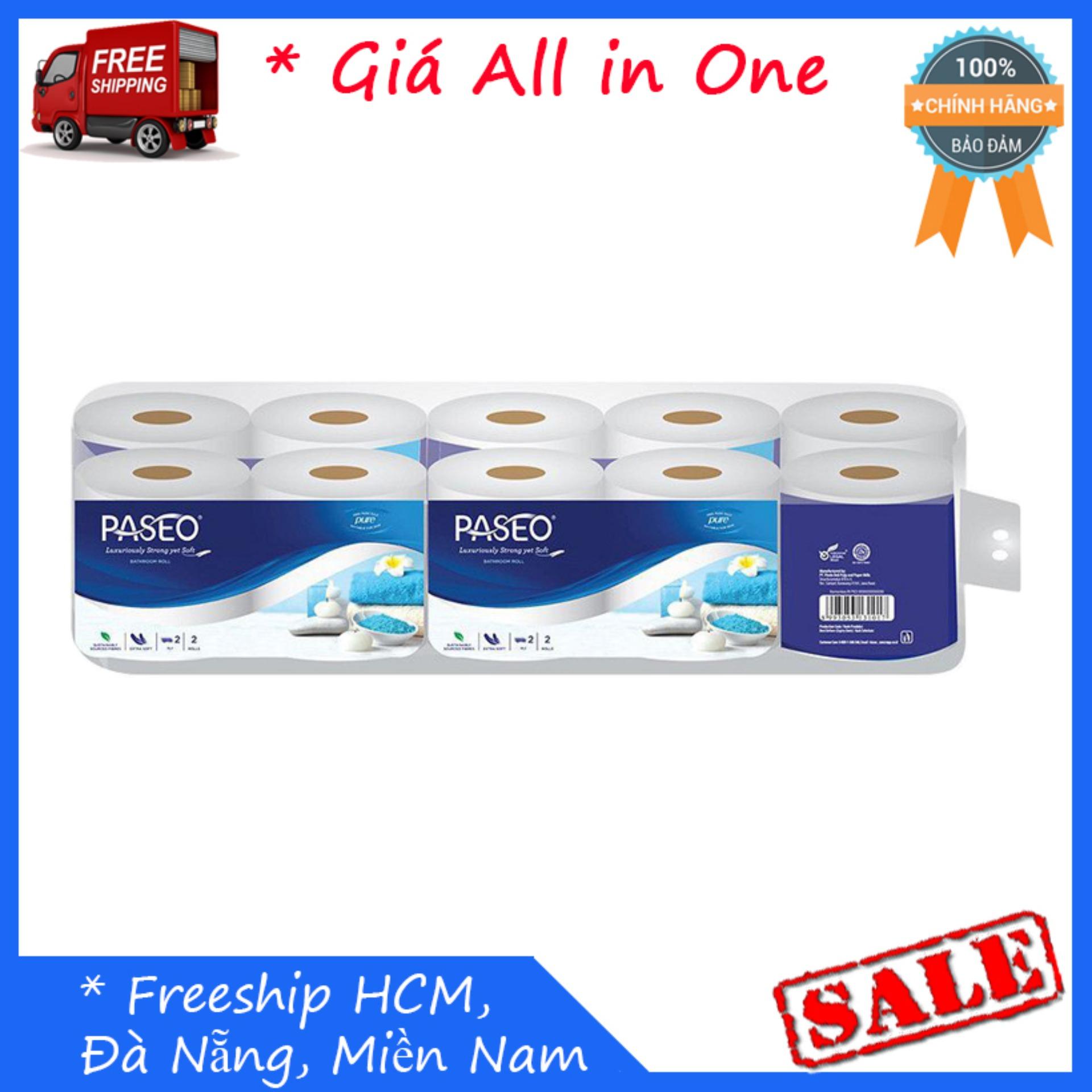 Giấy vệ sinh Paseo 10 cuộn ( 2 lớp )