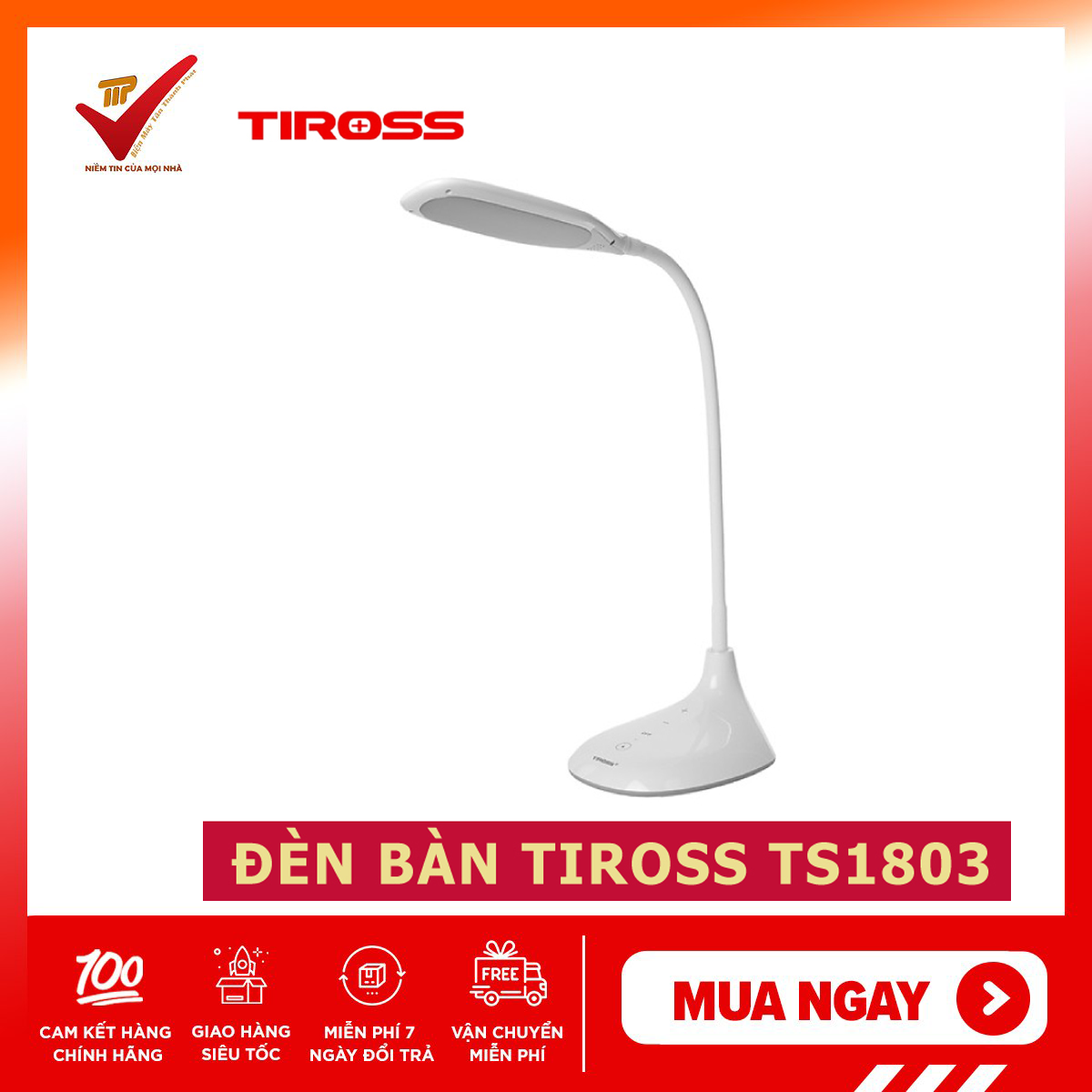 Đèn bàn tiross ts1803