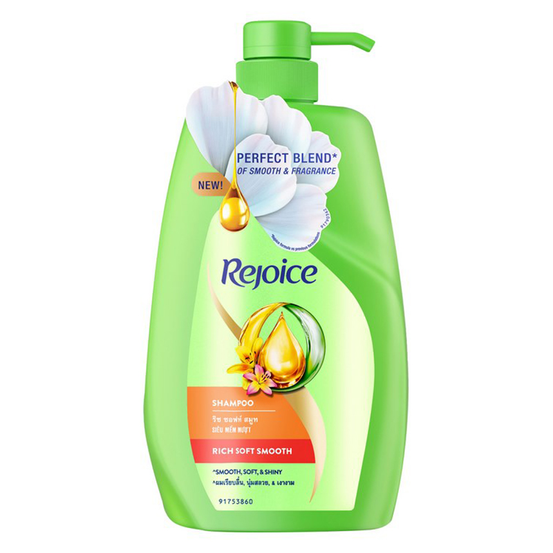 Dầu gội đầu Rejoice siêu mềm mượt chai 900ml