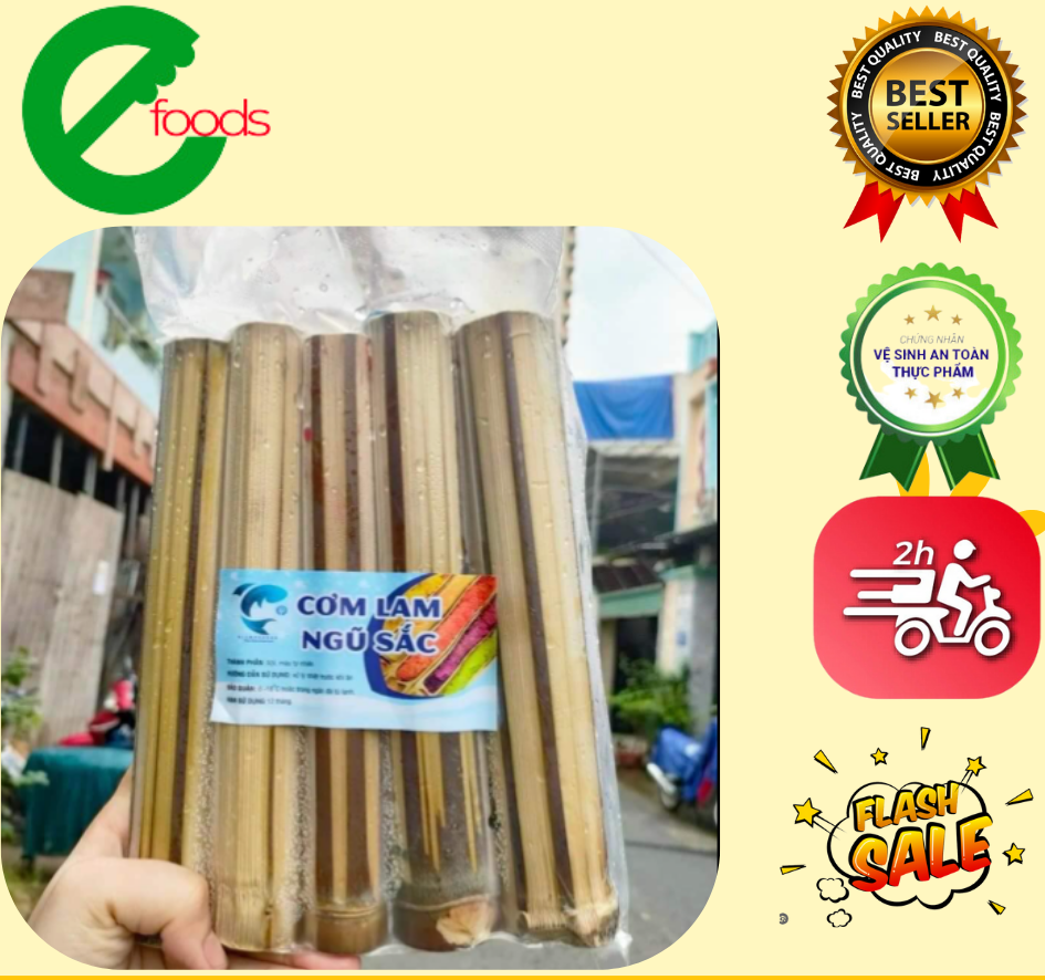 Cơm Lam Ngũ Sắc (Chọn Giao Hàng 2h giúp shop )