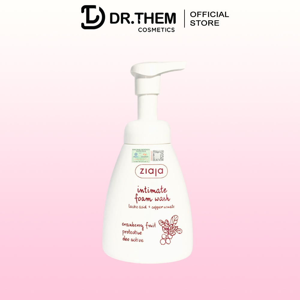 Bọt vệ sinh thảo dược siêu dịu nhẹ - ziaja intima foam wash 250ml