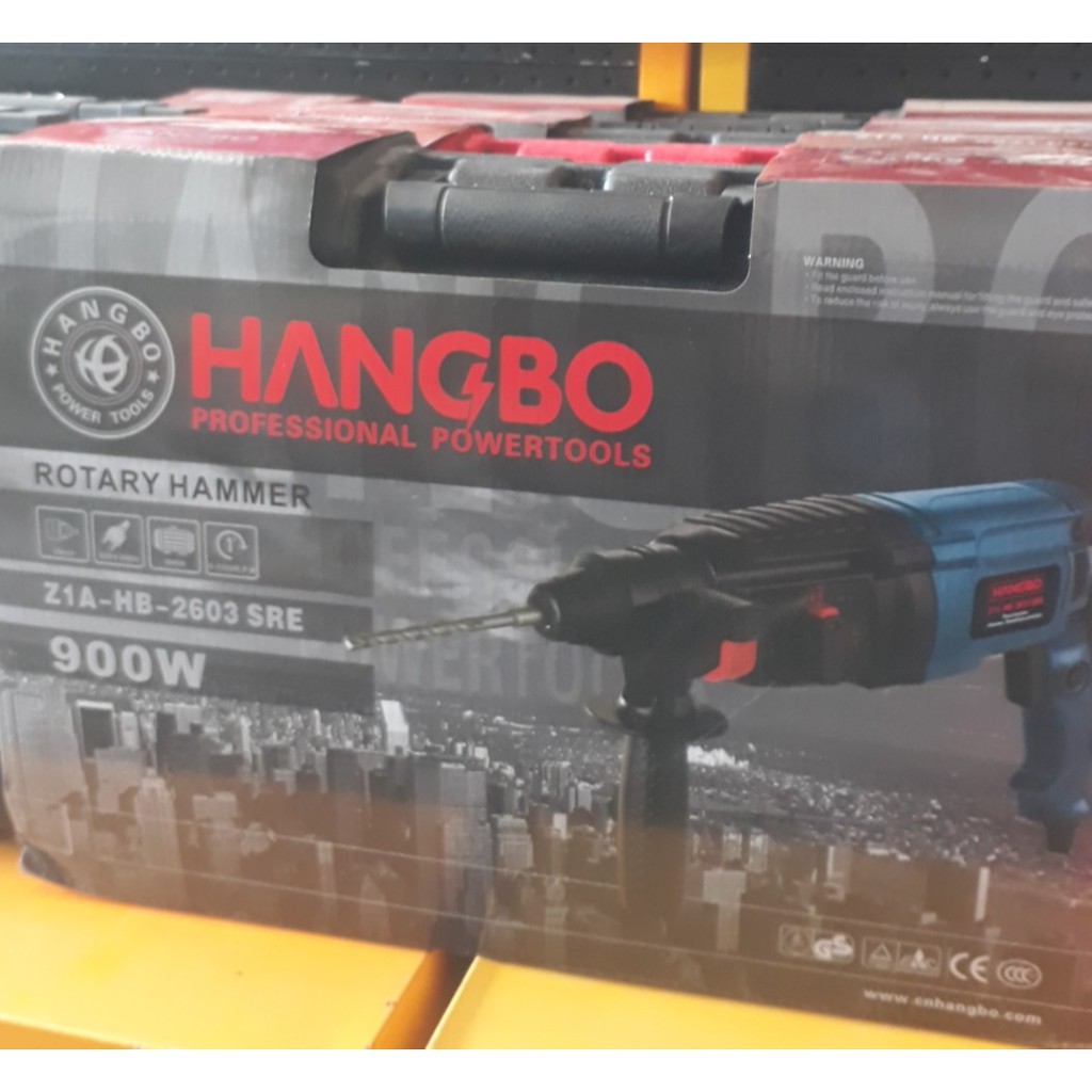 Khoan đục bê tông 3 chức năng Hangbo Z1A-HB-2603SRE sản phẩm chất lượng đảm bảo an toàn đến sức khỏe người sử dụng cam kết hàng nhận được đúng với mô tả