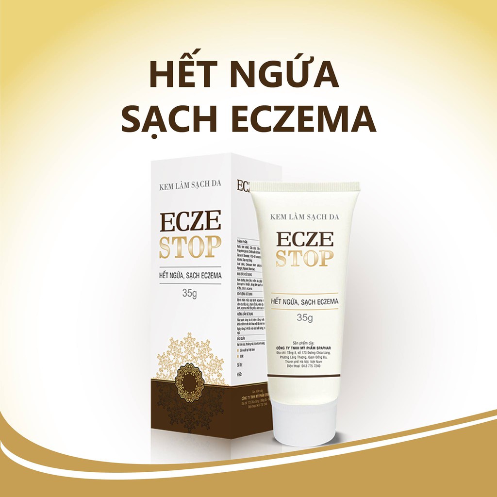Kem làm sạch da eczestop tuýp 35g
