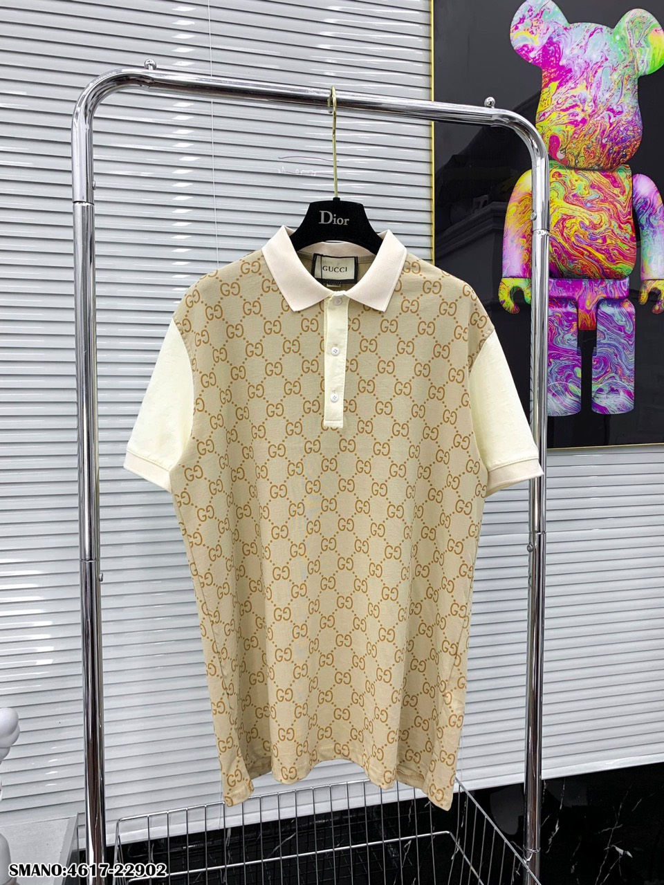 Áo thun nam GC phối màu - Áo polo nam cộc tay