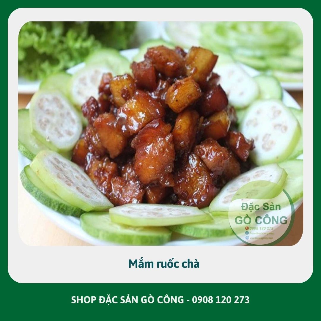 Mắm ruốc chà gò công 250gr - đặc sản gò công