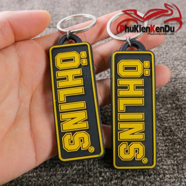 Móc khoá ohlin 2 mặt dày