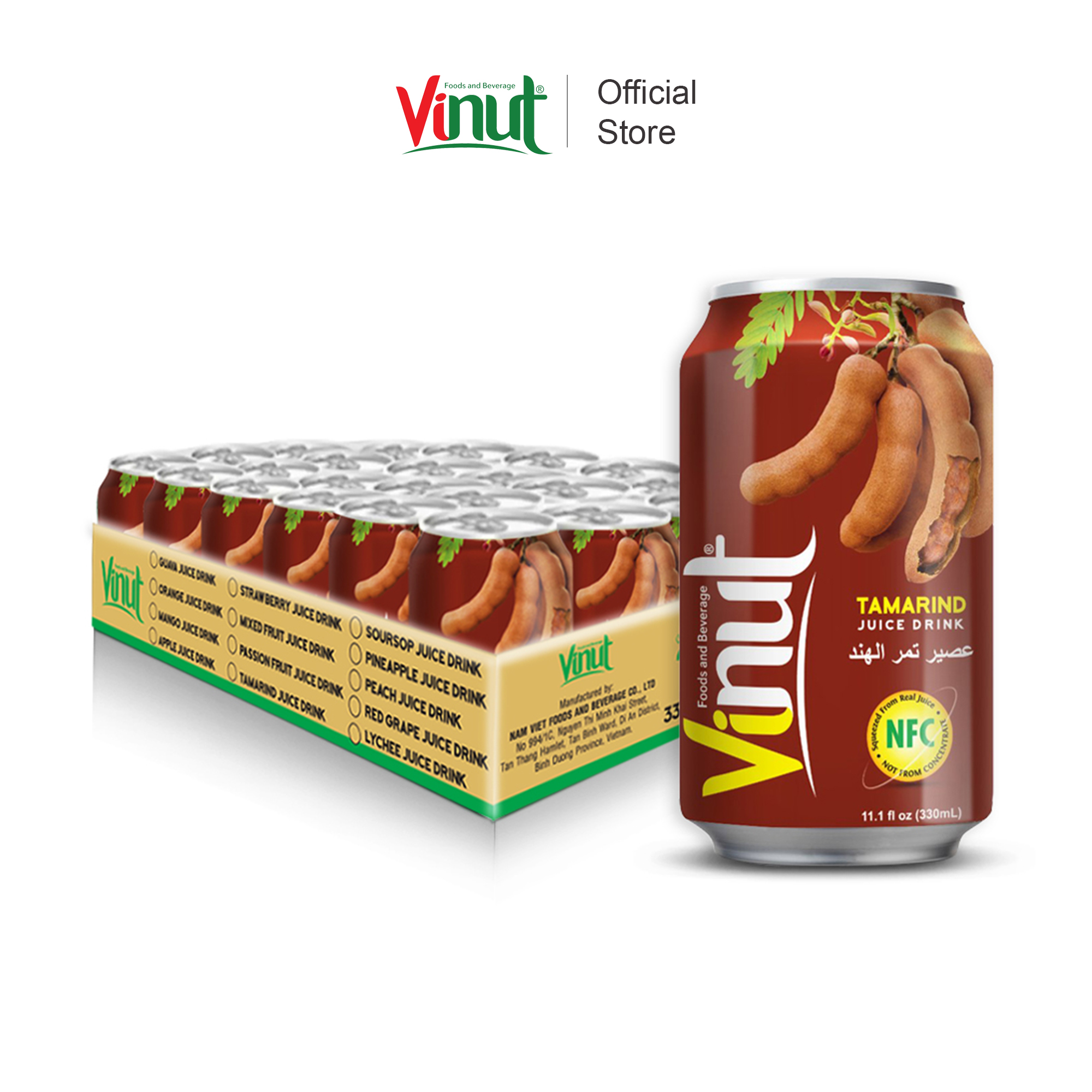 Nước ép me vinut 330ml