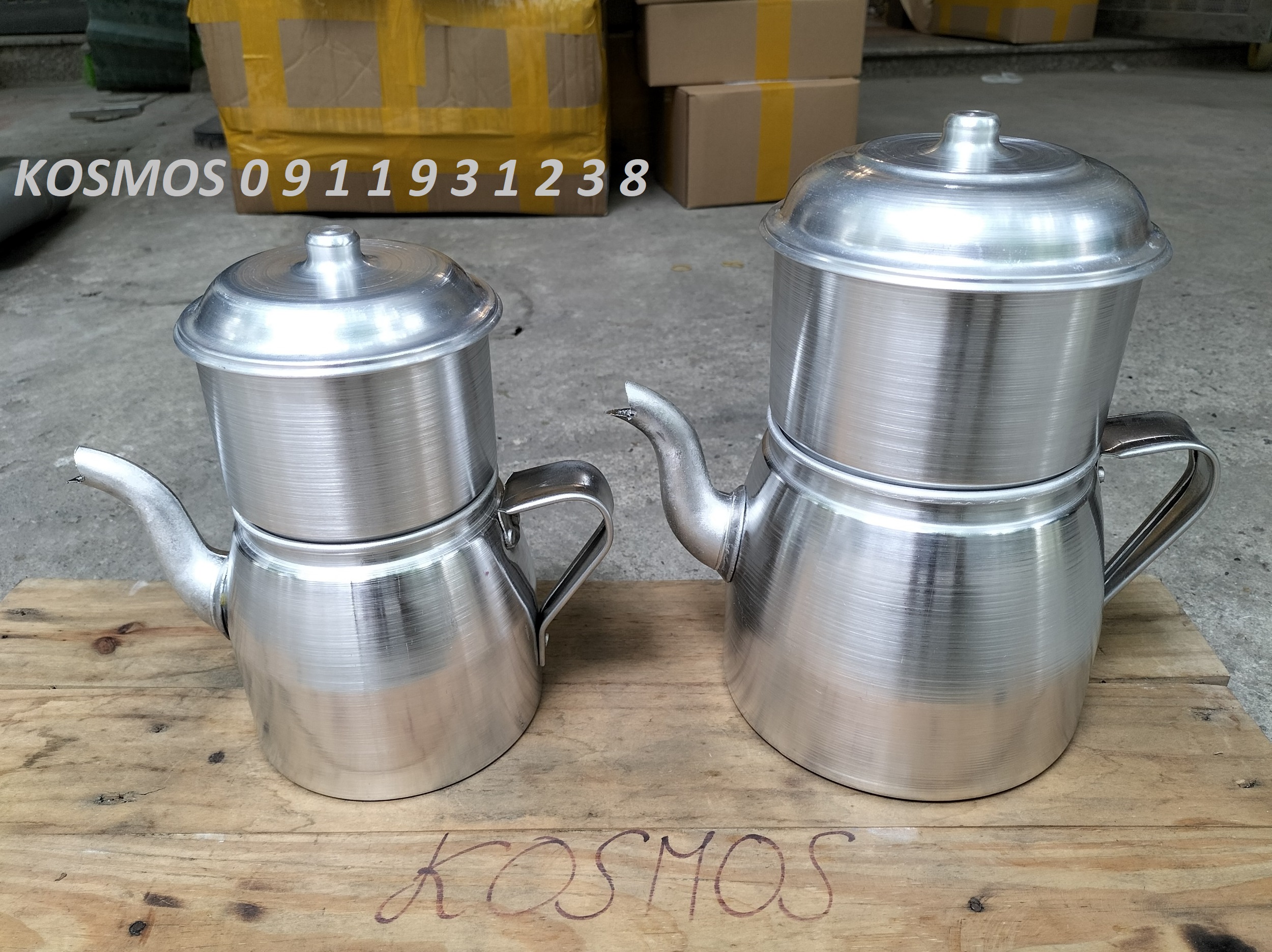 Phin Cafe Phin Nhôm To Phin Pha Cà Phê Cỡ Lớn 100Gram - 200Gram