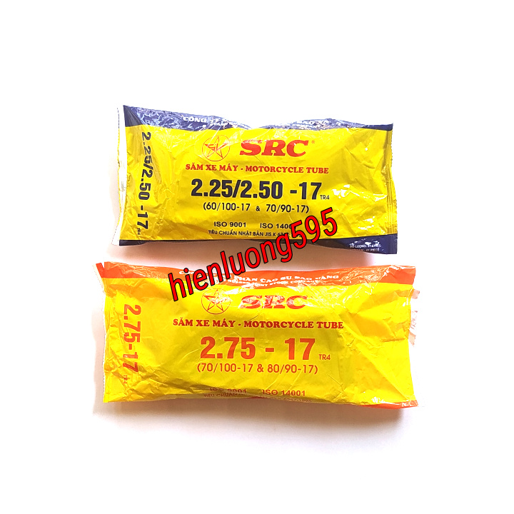 Săm xe máy SRC Cao su sao vàng
