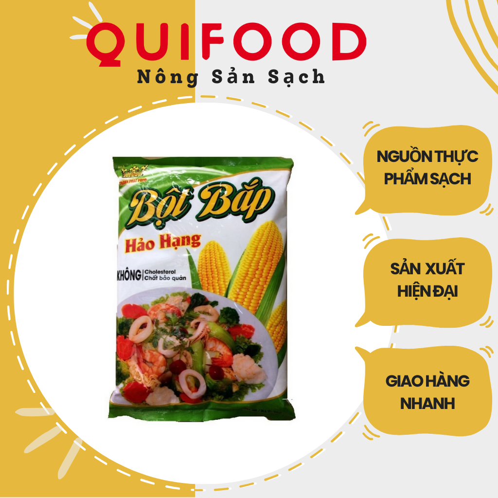 Bột bắp bột ngô hảo hạng thành phát 150g/400g/1kg