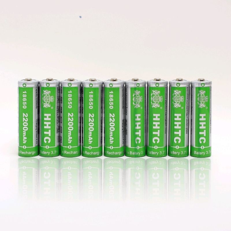 Combo 2 pin sạc hhtc 18650 dung lượng 2200mah 37v