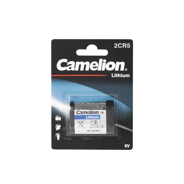 Vỉ 1 viên pin lithium 2cr5 camelion 6v
