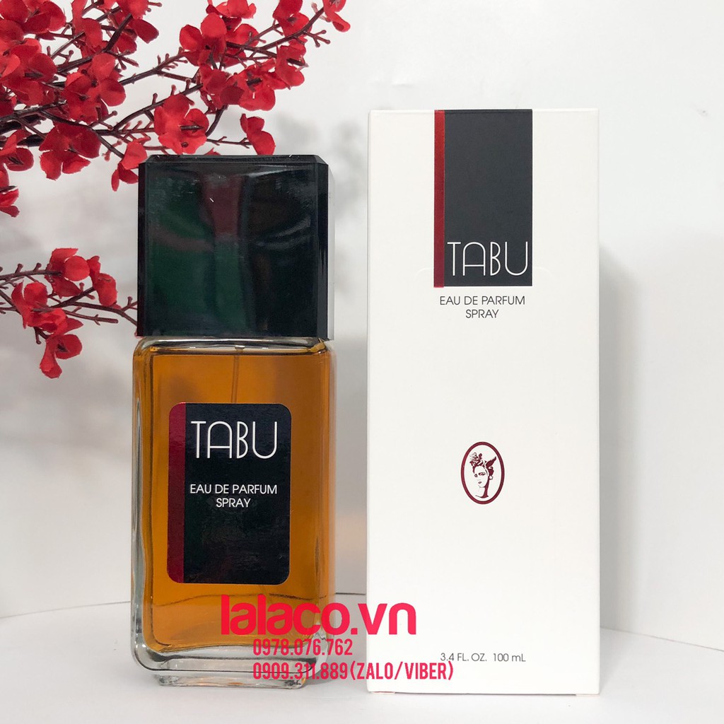 Nước hoa nữ tabu edp 100ml - phong cách cổ điển, quyến rũ